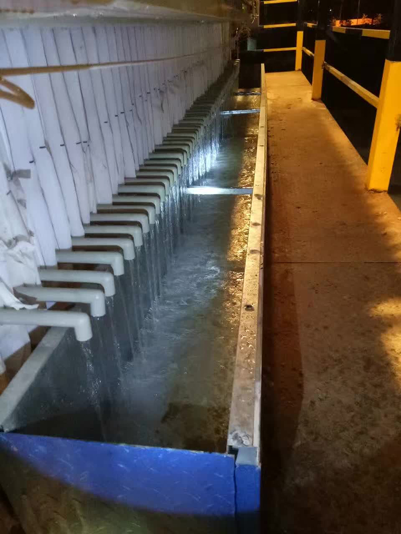 泥漿污水處理現場(圖1)